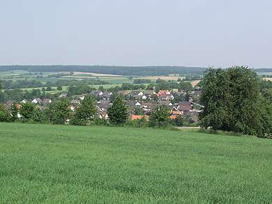 Blick auf Büchig